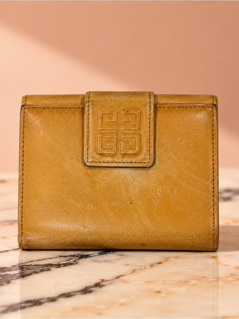 Vintage GIVENCHY 4G compact Leather Wallet | Gender Neutral